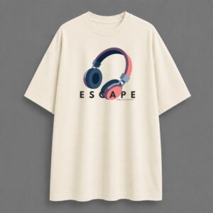 Escape - Oversized Tee - Off White