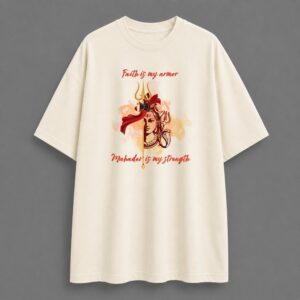 Faith - Oversized Tee - Off White