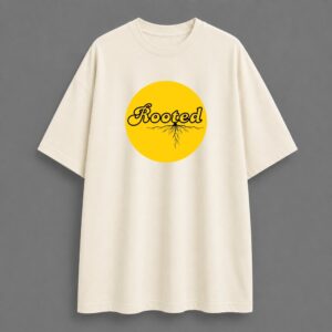Rooted - Oversized Tee - Off White