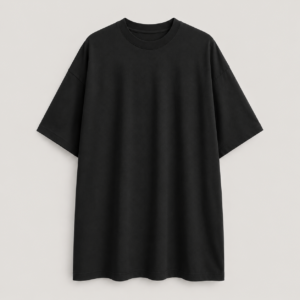 Plain Oversized Tee - Black