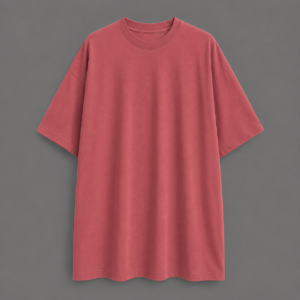 Plain Oversized Tee - Dusty Rose