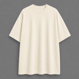 Plain Oversized Tee - Off White