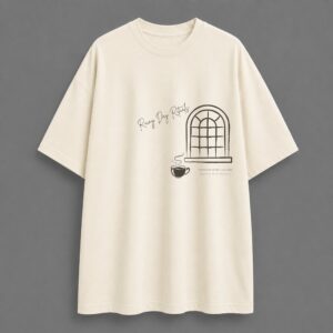 Monsoon Notes - Note 2: Rainy Day Rituals - Oversized Tee
