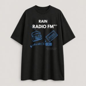 Monsoon Notes | Note 3: Rain Radio FM 98.3 Oversized Tee