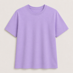Plain Regular Tee – Women's – Iris Lavender