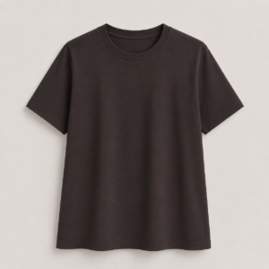 Plain Regular Tee – Women's – Charcoal Grey