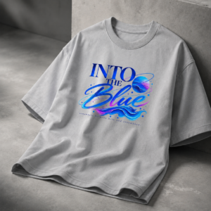 Into the Blue — Oversized Tee